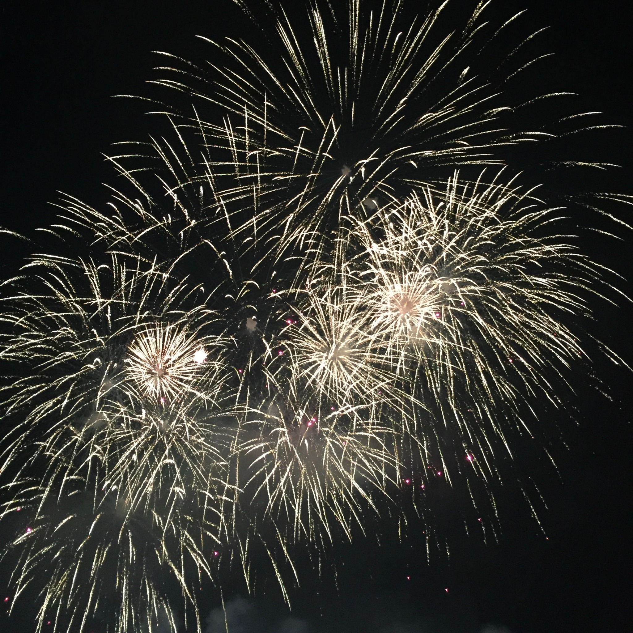 Large-scale fireworks